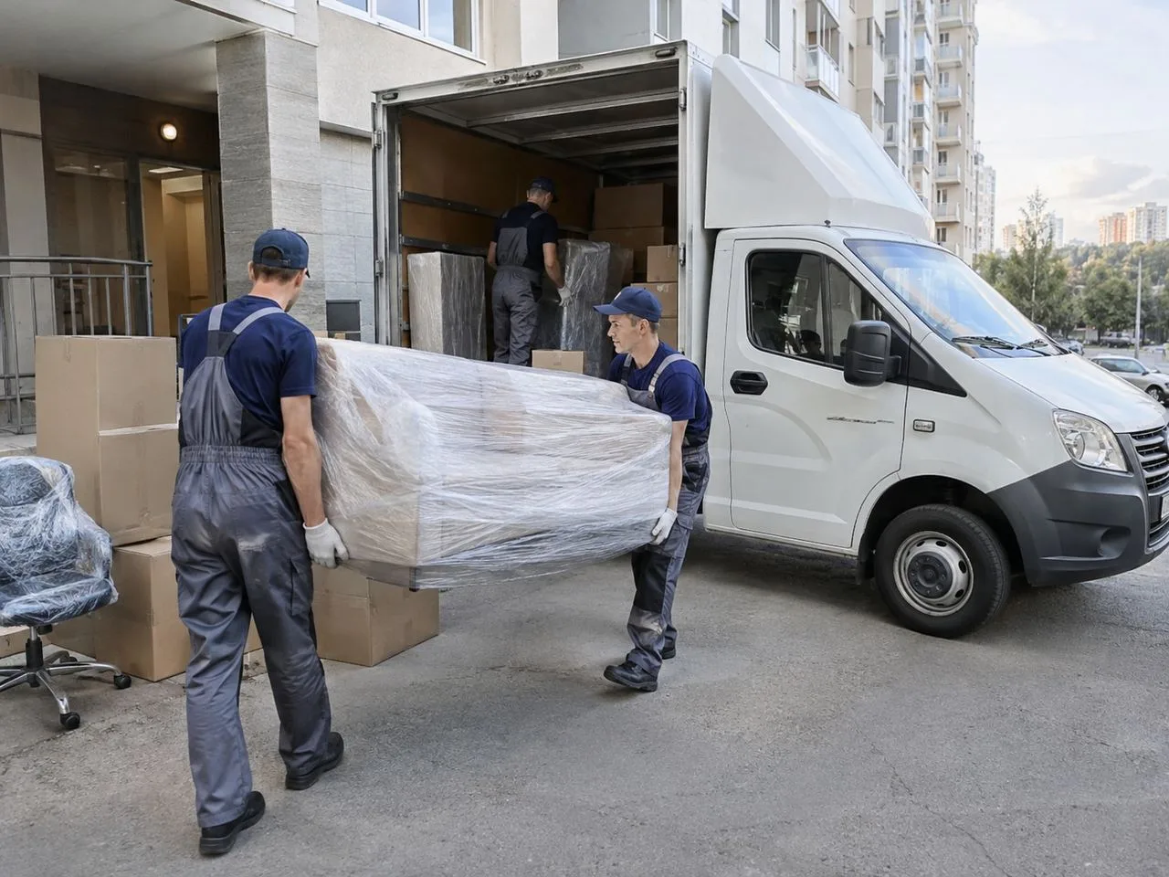 Фото перевозчика Грузовые перевозки на ГАЗели с грузчиками: Газель, Уфа