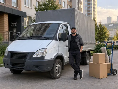 Газель — перевозчик Услуги грузчиков, переезды офиса, квартир (24 часа), Уфа